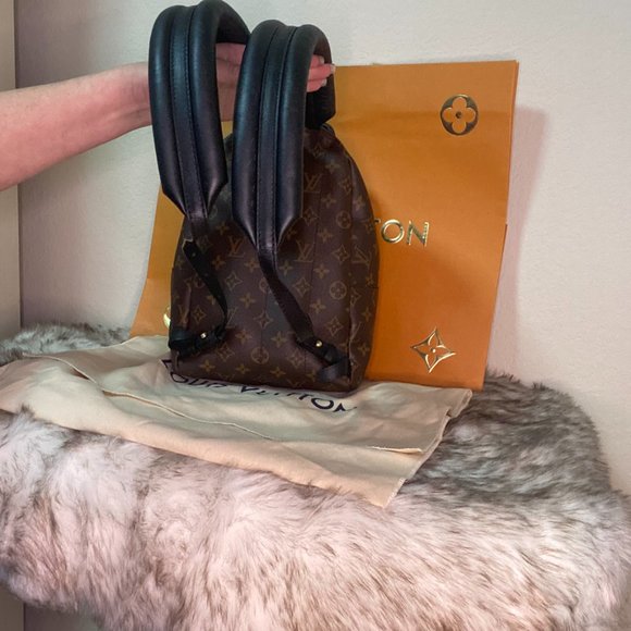 Louis Vuitton Vintage - Monogram Reverse Palm Springs PM Backpack - Brown - Canv - Picture 3 of 7